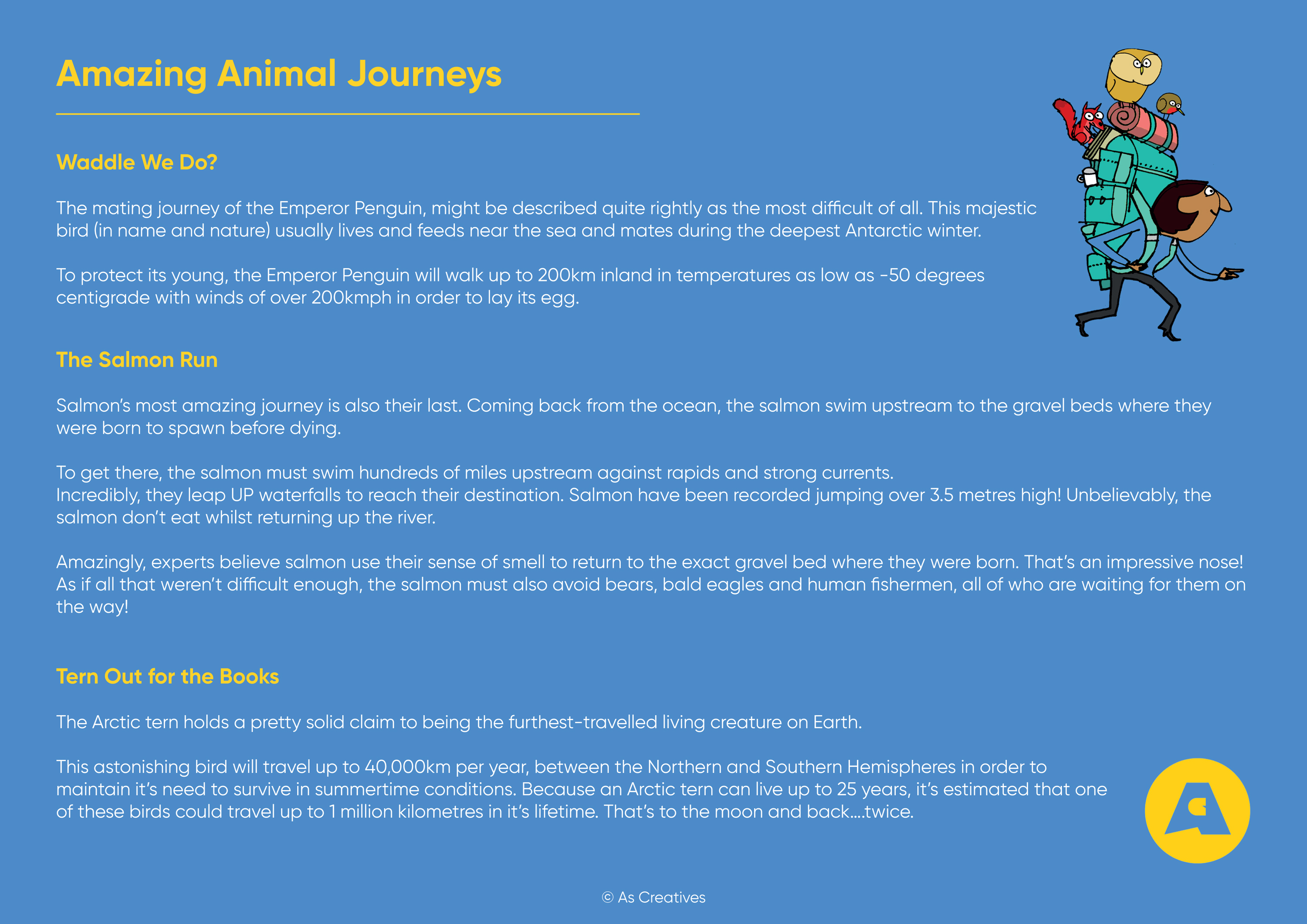 Teaching Resource: Amazing Animal Journeys Teaching Resource: Amazing Animal Journeys